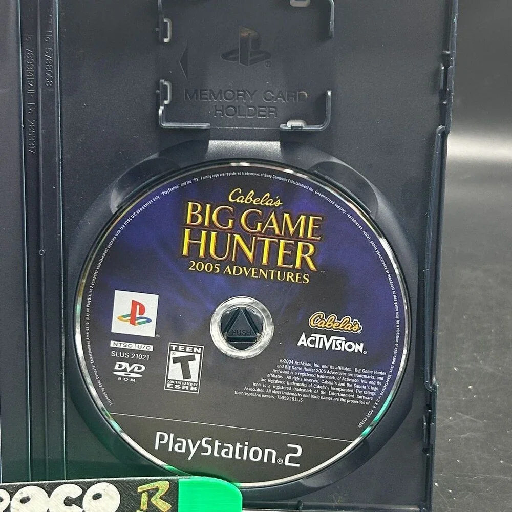 Cabela's Big Game Hunter 2005 Adventures PS2 (Sony PlayStation 2, 2005) CIB